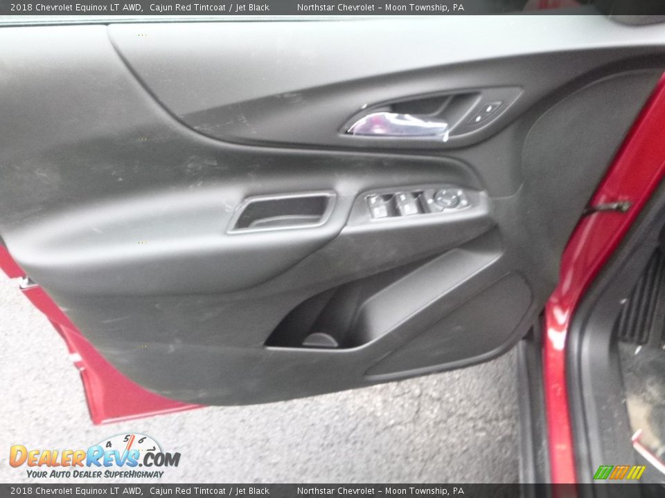 2018 Chevrolet Equinox LT AWD Cajun Red Tintcoat / Jet Black Photo #15