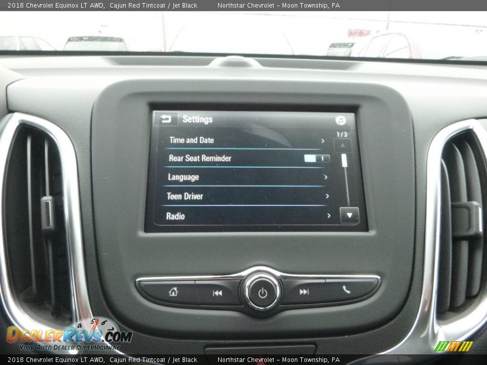 2018 Chevrolet Equinox LT AWD Cajun Red Tintcoat / Jet Black Photo #18