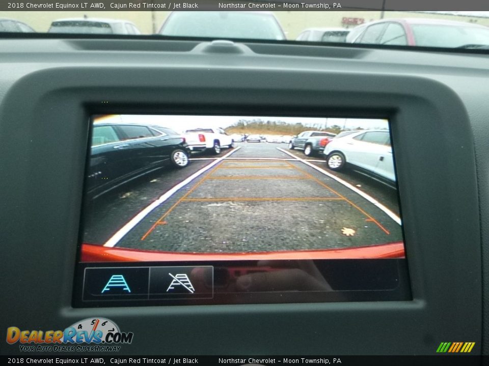 2018 Chevrolet Equinox LT AWD Cajun Red Tintcoat / Jet Black Photo #19