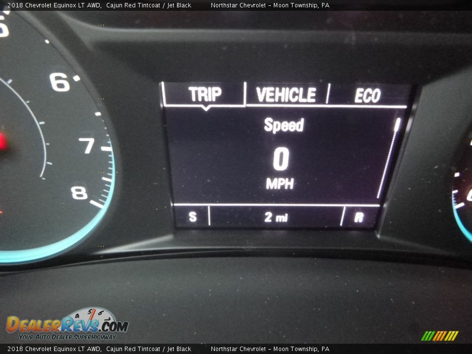2018 Chevrolet Equinox LT AWD Cajun Red Tintcoat / Jet Black Photo #20