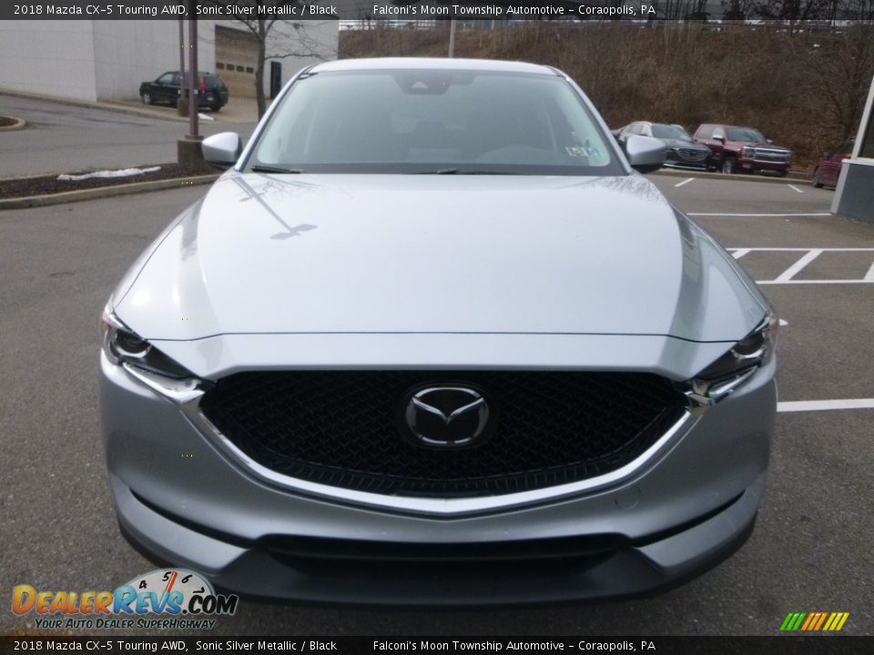 2018 Mazda CX-5 Touring AWD Sonic Silver Metallic / Black Photo #4