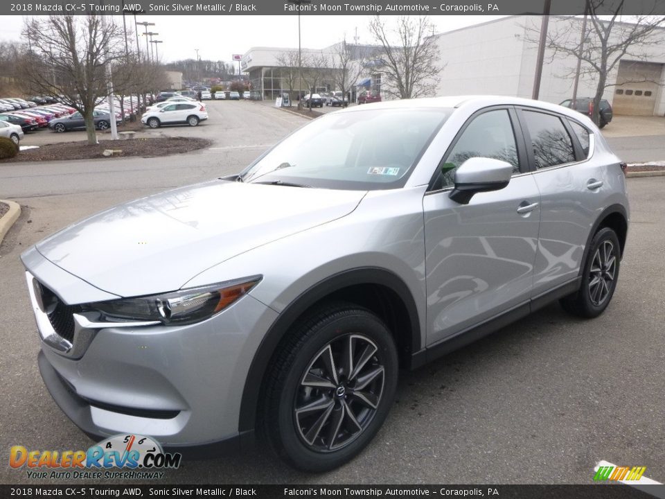 2018 Mazda CX-5 Touring AWD Sonic Silver Metallic / Black Photo #5