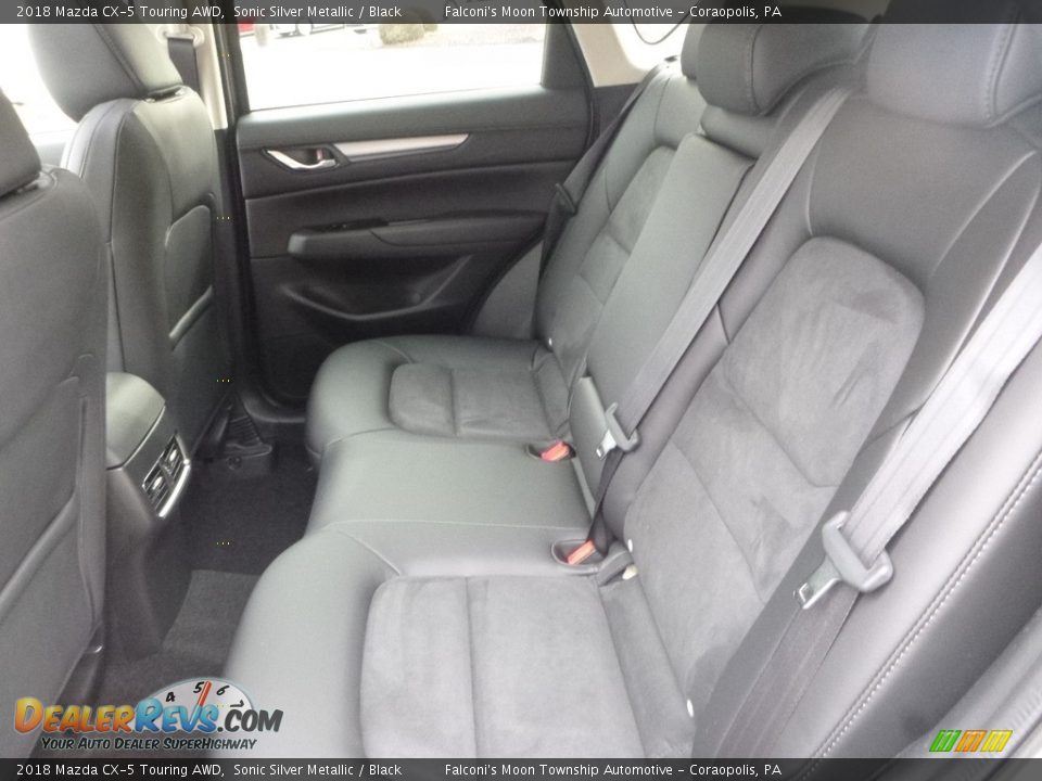 2018 Mazda CX-5 Touring AWD Sonic Silver Metallic / Black Photo #8