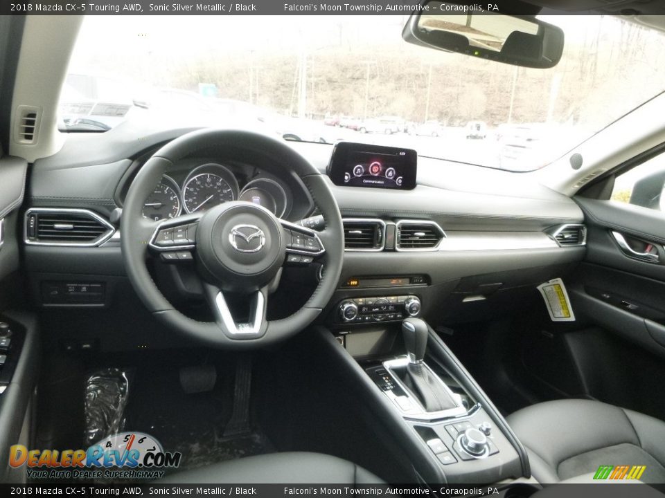 2018 Mazda CX-5 Touring AWD Sonic Silver Metallic / Black Photo #9