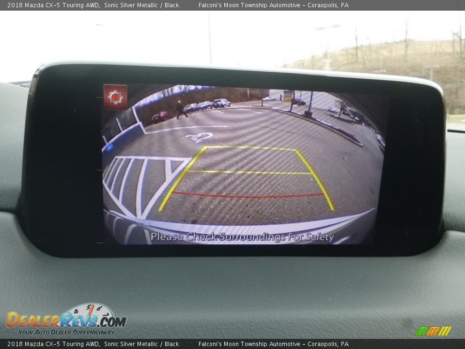 2018 Mazda CX-5 Touring AWD Sonic Silver Metallic / Black Photo #14