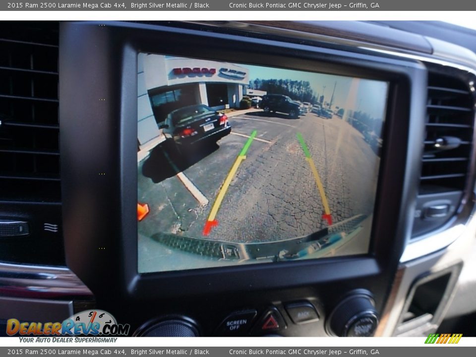 2015 Ram 2500 Laramie Mega Cab 4x4 Bright Silver Metallic / Black Photo #20