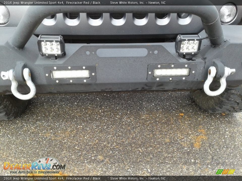 2016 Jeep Wrangler Unlimited Sport 4x4 Firecracker Red / Black Photo #26