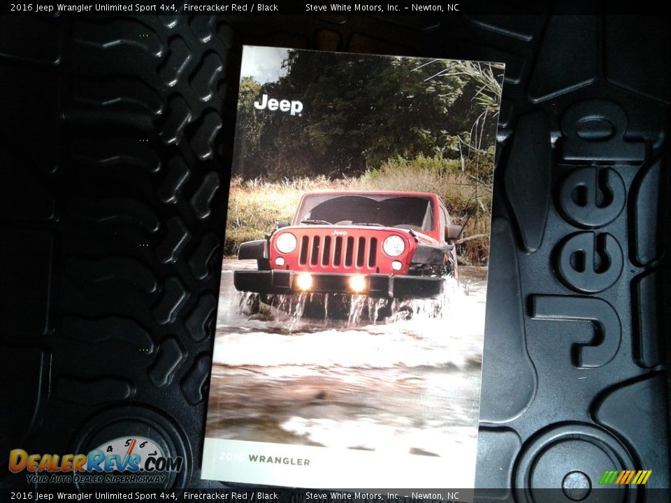2016 Jeep Wrangler Unlimited Sport 4x4 Firecracker Red / Black Photo #34