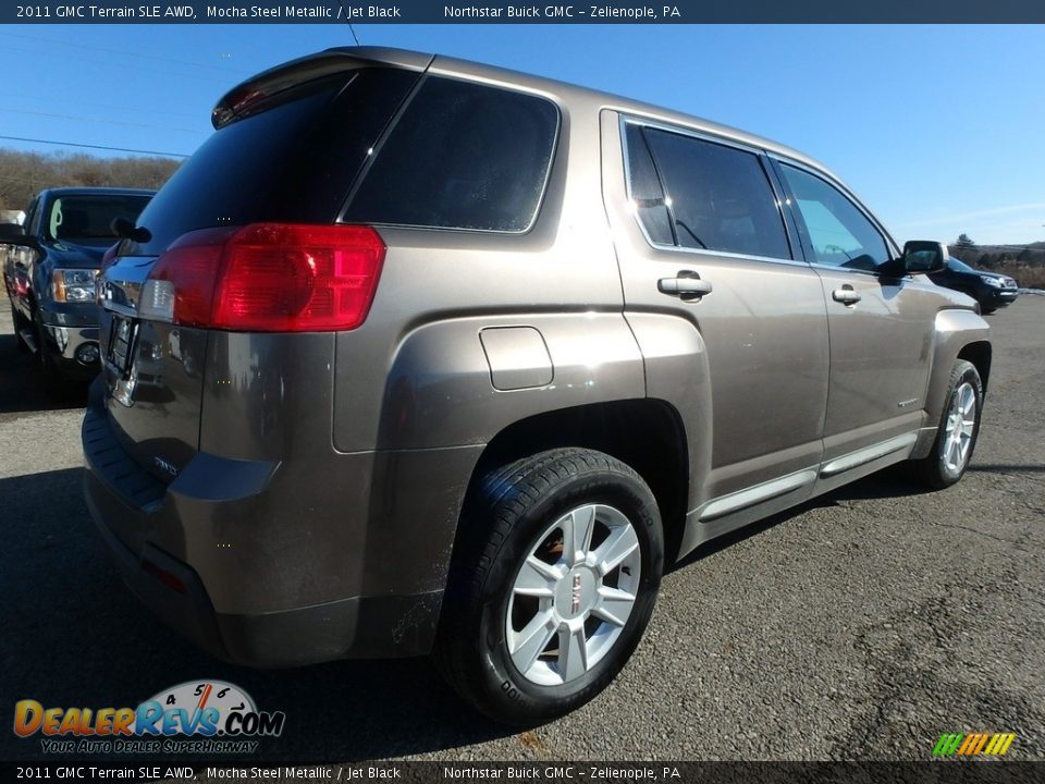 2011 GMC Terrain SLE AWD Mocha Steel Metallic / Jet Black Photo #9