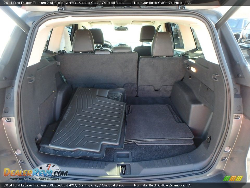 2014 Ford Escape Titanium 2.0L EcoBoost 4WD Sterling Gray / Charcoal Black Photo #11