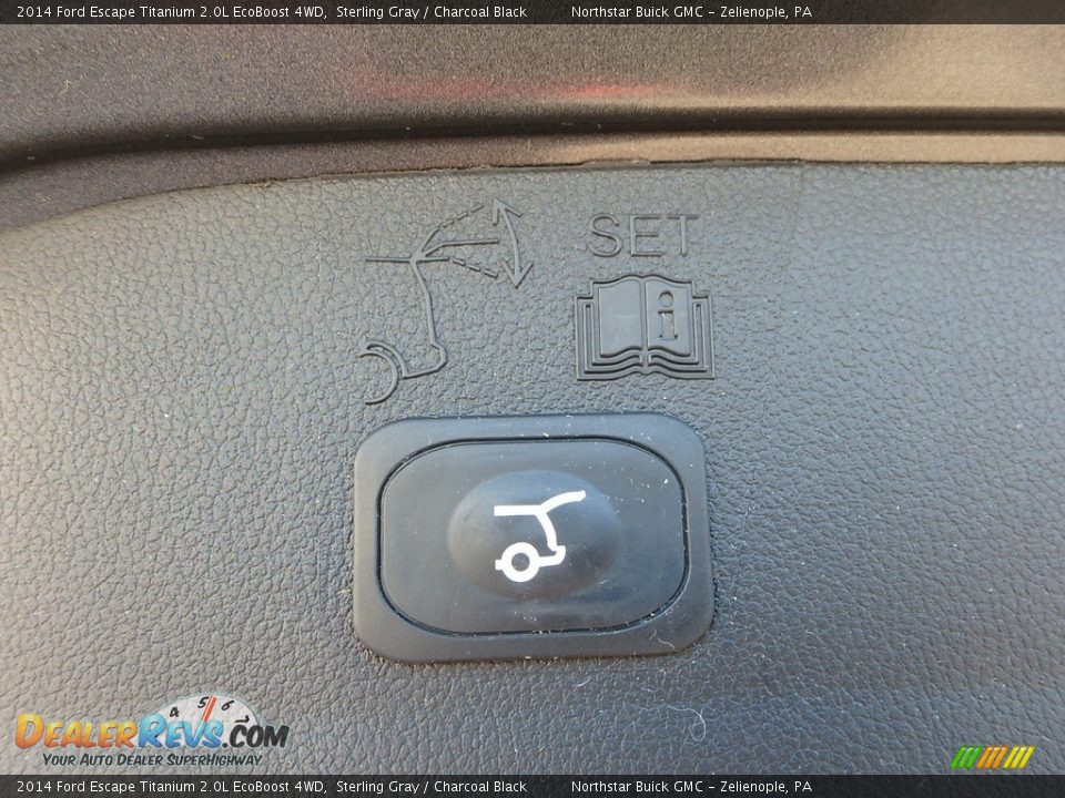 2014 Ford Escape Titanium 2.0L EcoBoost 4WD Sterling Gray / Charcoal Black Photo #12