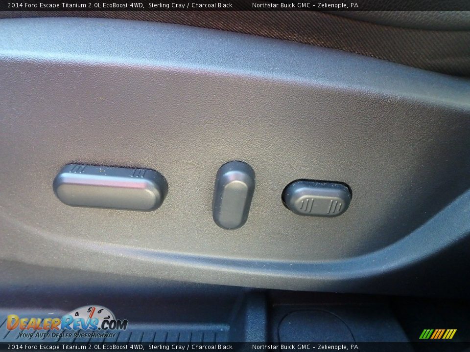 2014 Ford Escape Titanium 2.0L EcoBoost 4WD Sterling Gray / Charcoal Black Photo #22