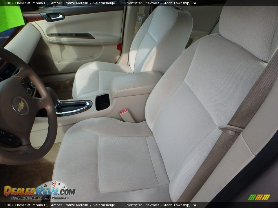 2007 Chevrolet Impala LS Amber Bronze Metallic / Neutral Beige Photo #19
