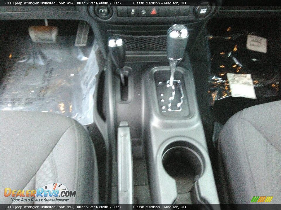2018 Jeep Wrangler Unlimited Sport 4x4 Billet Silver Metallic / Black Photo #10
