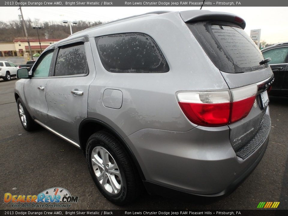 2013 Dodge Durango Crew AWD Bright Silver Metallic / Black Photo #3