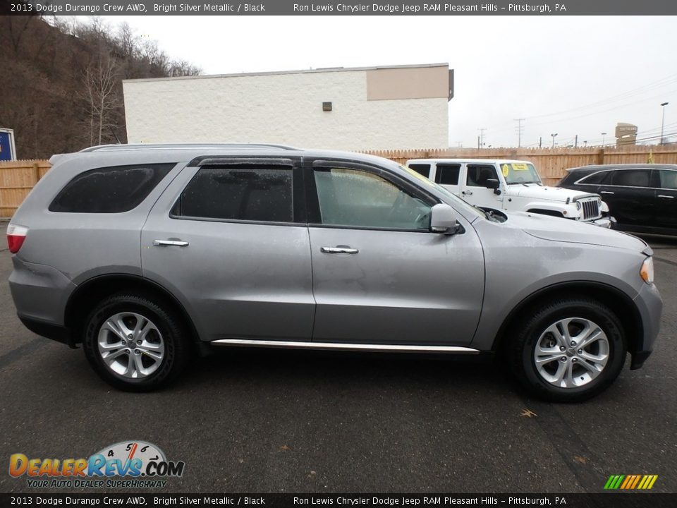 2013 Dodge Durango Crew AWD Bright Silver Metallic / Black Photo #7