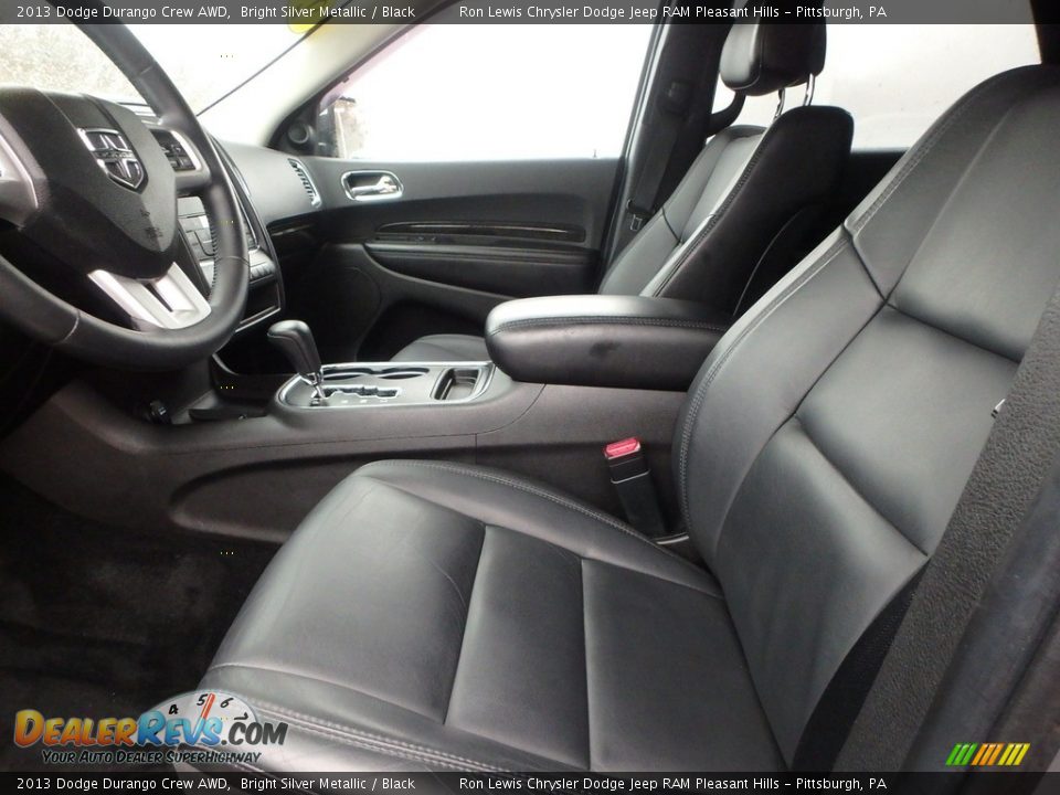 2013 Dodge Durango Crew AWD Bright Silver Metallic / Black Photo #12