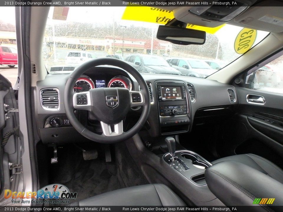2013 Dodge Durango Crew AWD Bright Silver Metallic / Black Photo #14