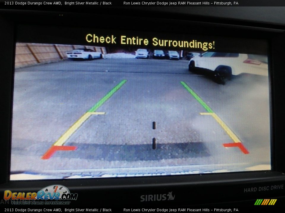 2013 Dodge Durango Crew AWD Bright Silver Metallic / Black Photo #17