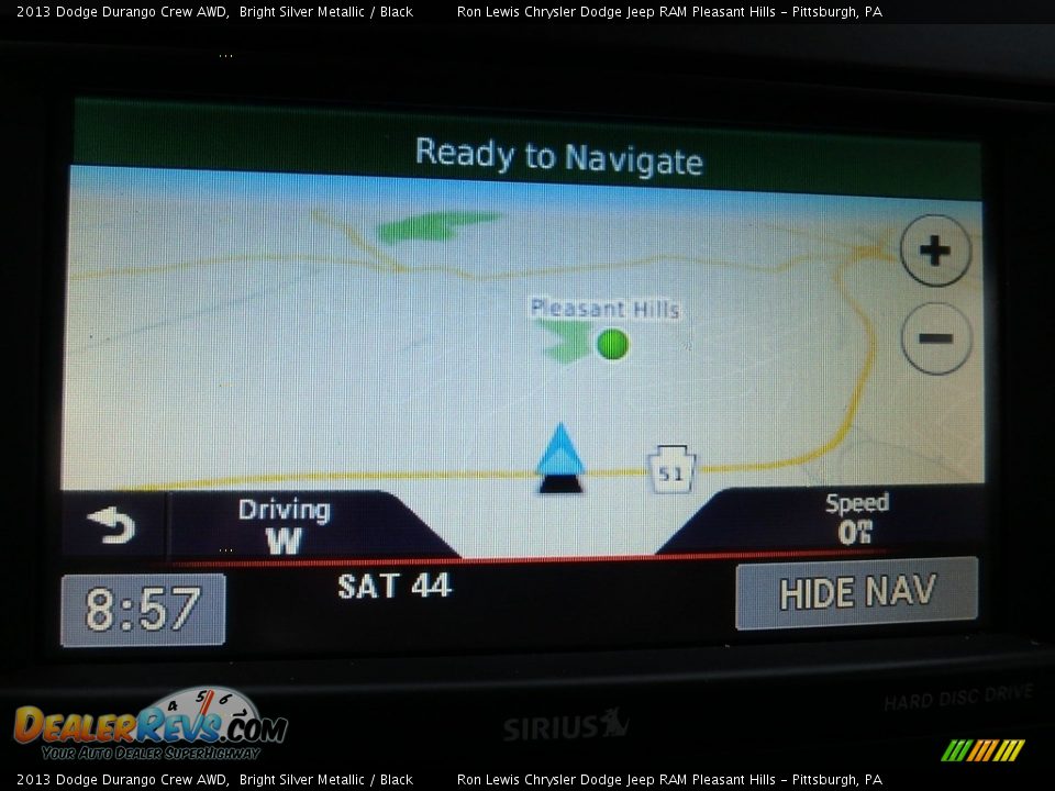 2013 Dodge Durango Crew AWD Bright Silver Metallic / Black Photo #18