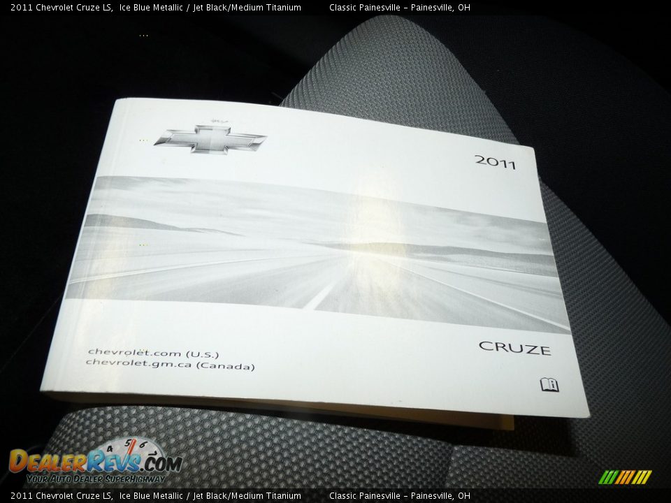 2011 Chevrolet Cruze LS Ice Blue Metallic / Jet Black/Medium Titanium Photo #16