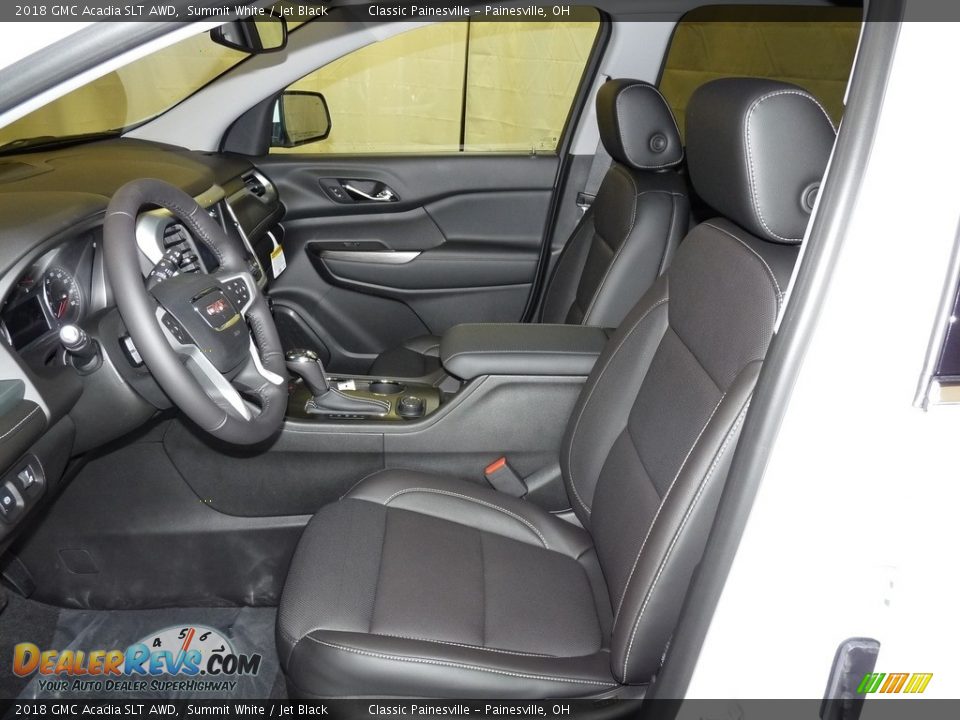 2018 GMC Acadia SLT AWD Summit White / Jet Black Photo #6