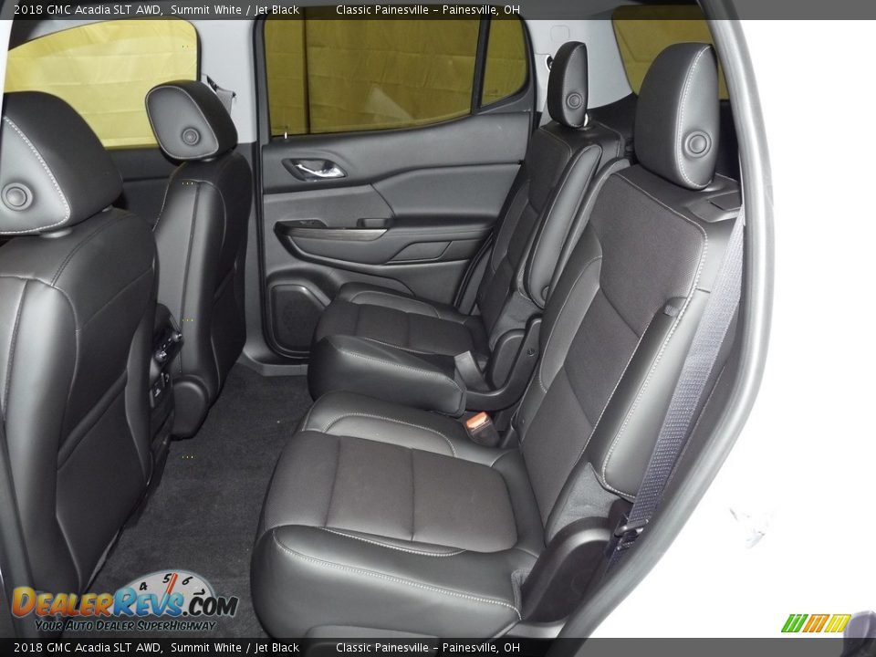 2018 GMC Acadia SLT AWD Summit White / Jet Black Photo #7