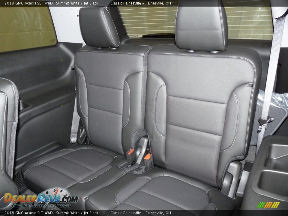 2018 GMC Acadia SLT AWD Summit White / Jet Black Photo #8
