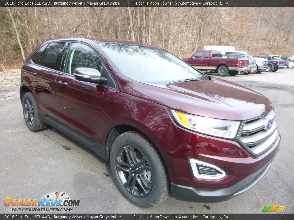 Front 3/4 View of 2018 Ford Edge SEL AWD Photo #3