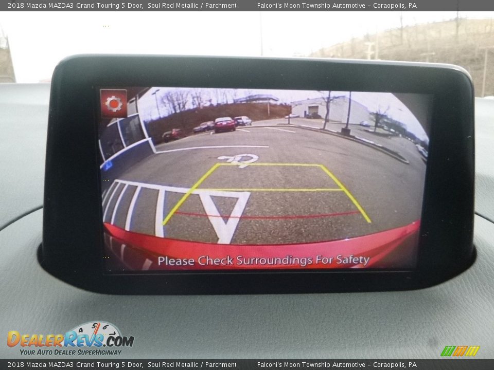2018 Mazda MAZDA3 Grand Touring 5 Door Soul Red Metallic / Parchment Photo #15