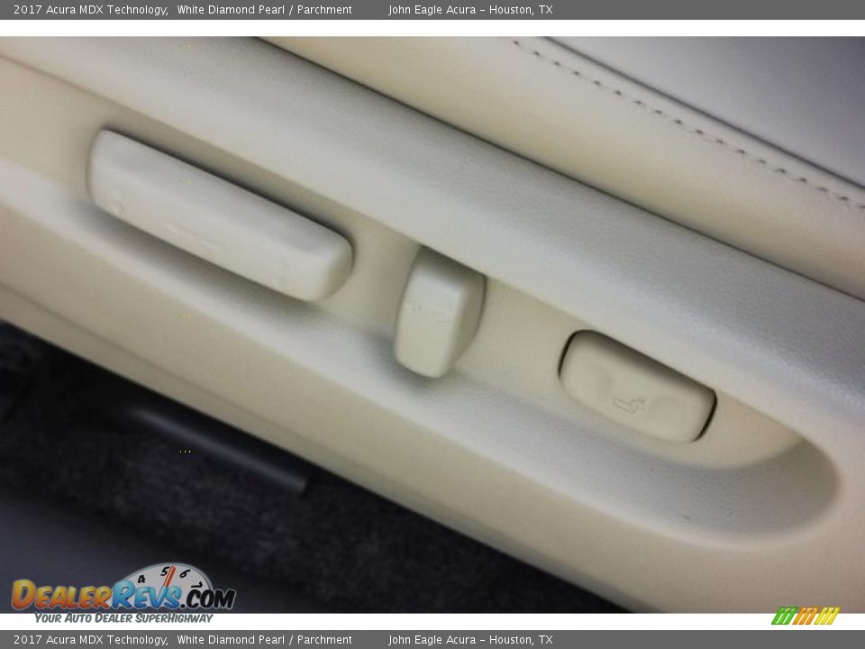 2017 Acura MDX Technology White Diamond Pearl / Parchment Photo #18