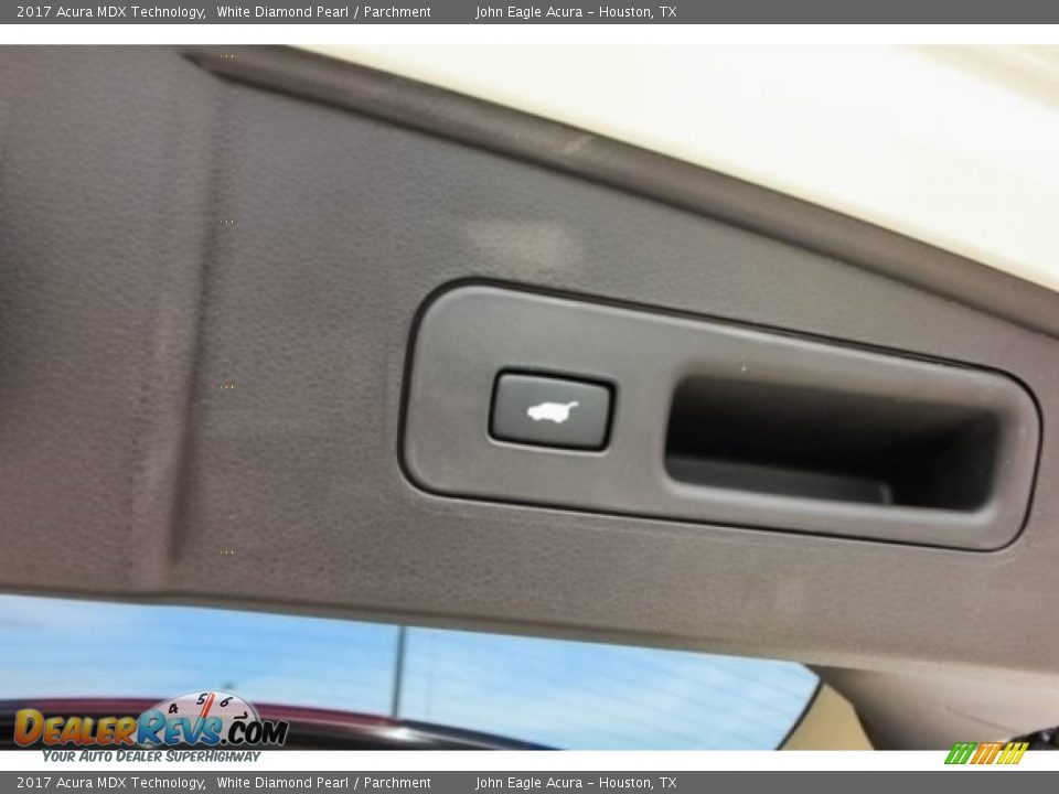 2017 Acura MDX Technology White Diamond Pearl / Parchment Photo #25