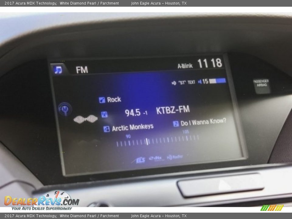 2017 Acura MDX Technology White Diamond Pearl / Parchment Photo #35