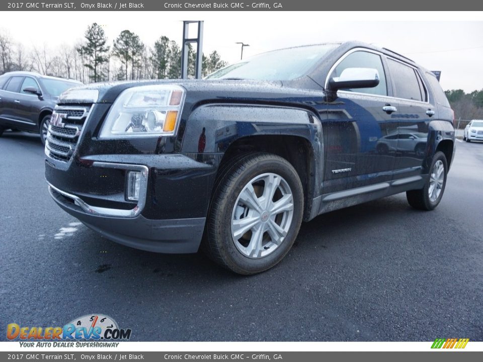 2017 GMC Terrain SLT Onyx Black / Jet Black Photo #3