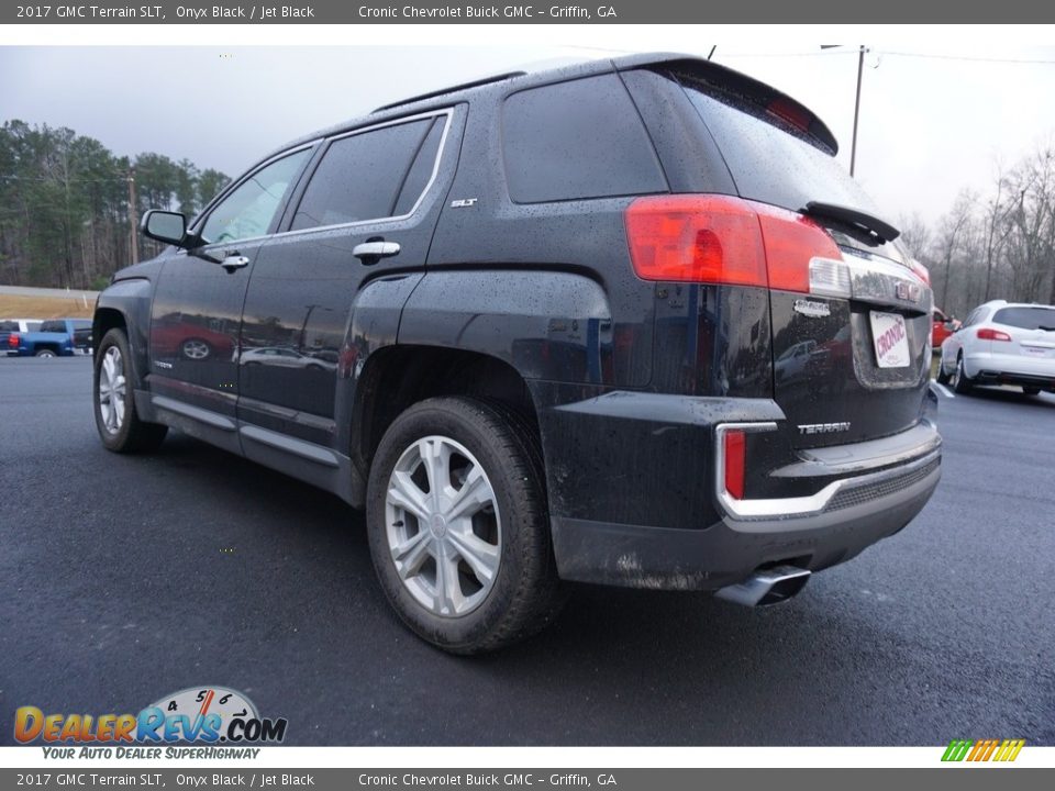 2017 GMC Terrain SLT Onyx Black / Jet Black Photo #4