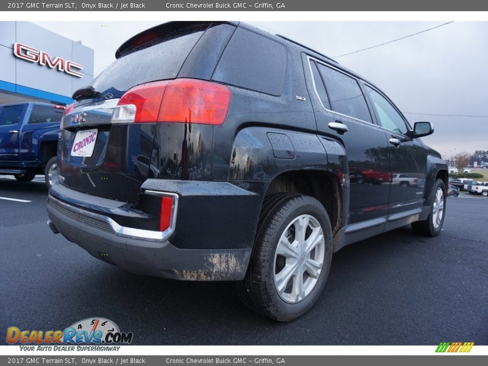 2017 GMC Terrain SLT Onyx Black / Jet Black Photo #6