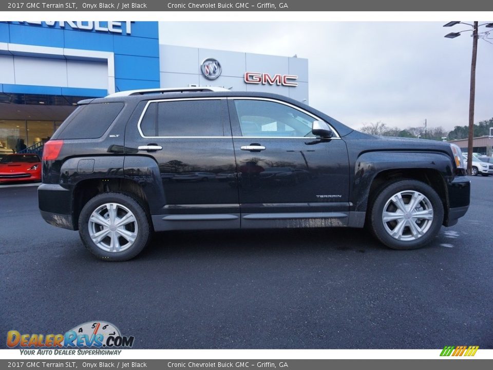 2017 GMC Terrain SLT Onyx Black / Jet Black Photo #7