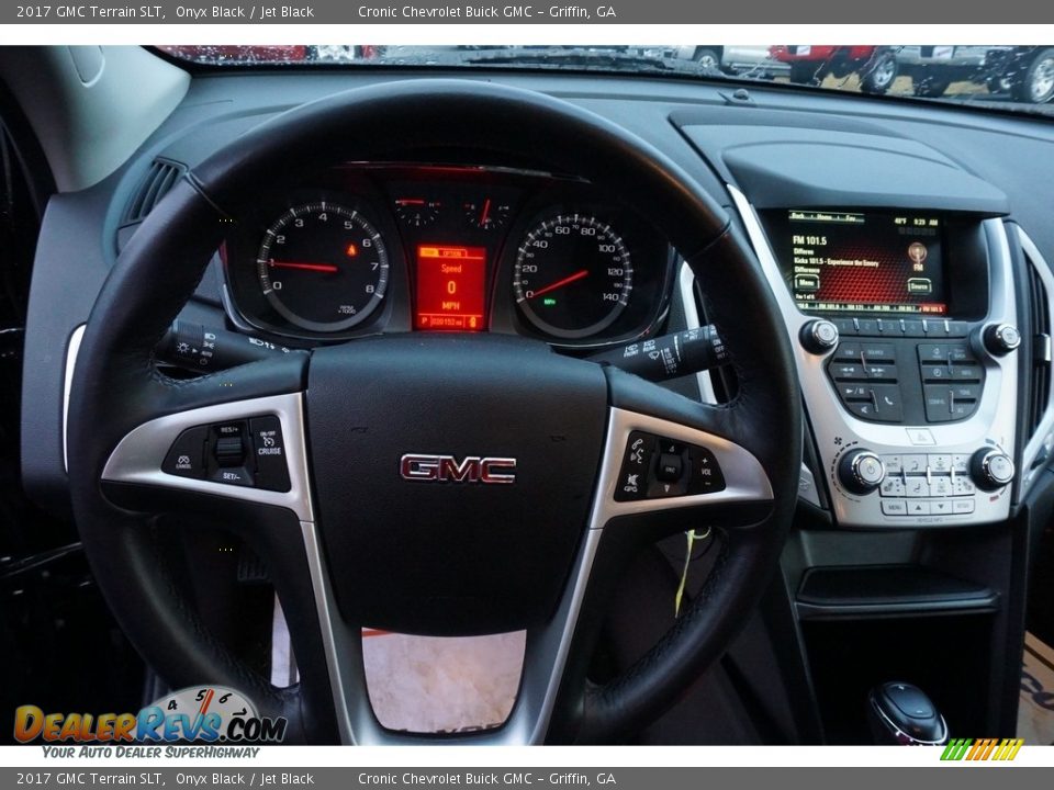 2017 GMC Terrain SLT Onyx Black / Jet Black Photo #8