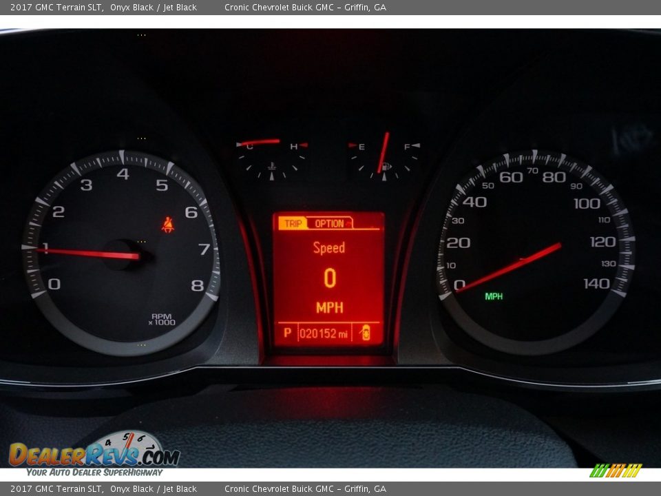 2017 GMC Terrain SLT Onyx Black / Jet Black Photo #11