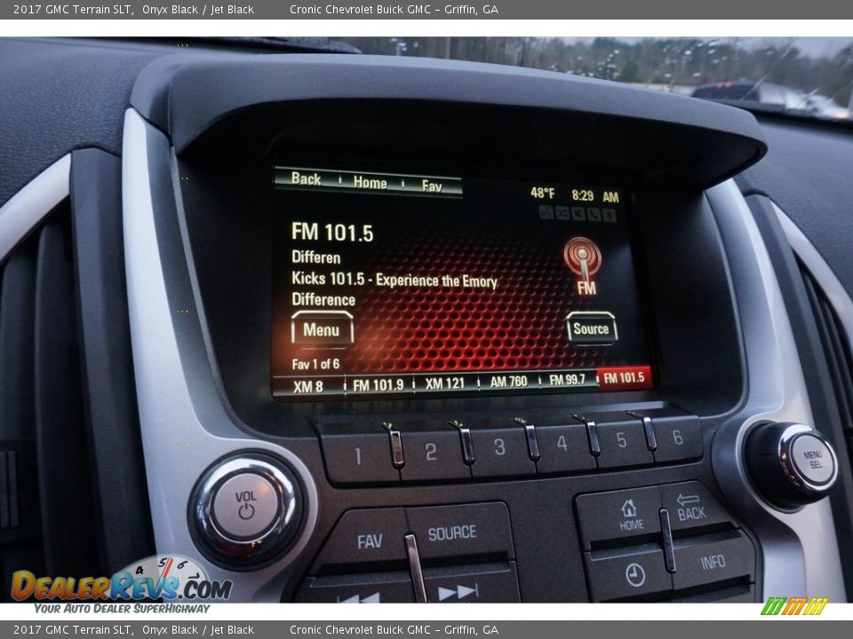 2017 GMC Terrain SLT Onyx Black / Jet Black Photo #12