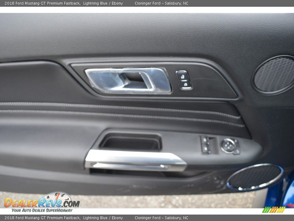 2018 Ford Mustang GT Premium Fastback Lightning Blue / Ebony Photo #5