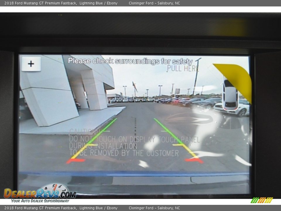 2018 Ford Mustang GT Premium Fastback Lightning Blue / Ebony Photo #13