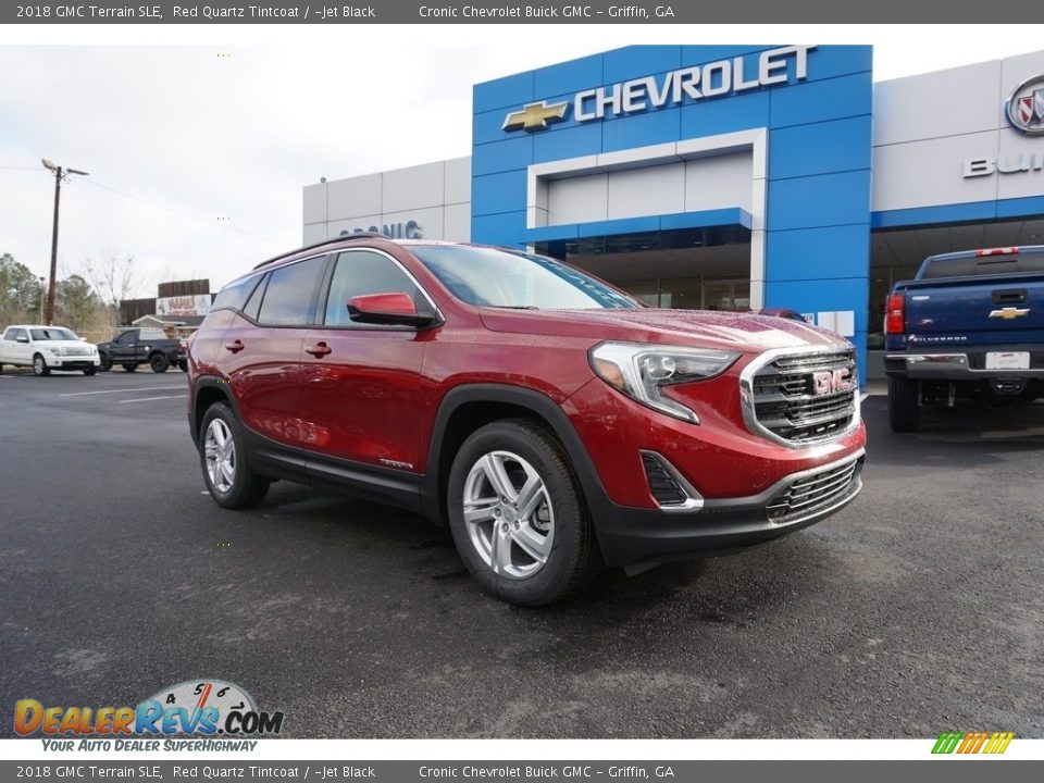 2018 GMC Terrain SLE Red Quartz Tintcoat / ­Jet Black Photo #1