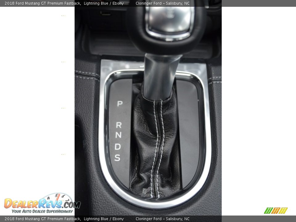 2018 Ford Mustang GT Premium Fastback Lightning Blue / Ebony Photo #15