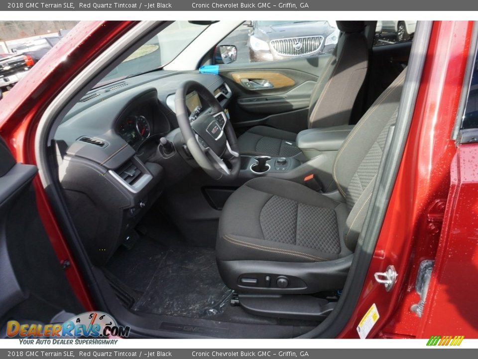 2018 GMC Terrain SLE Red Quartz Tintcoat / ­Jet Black Photo #9