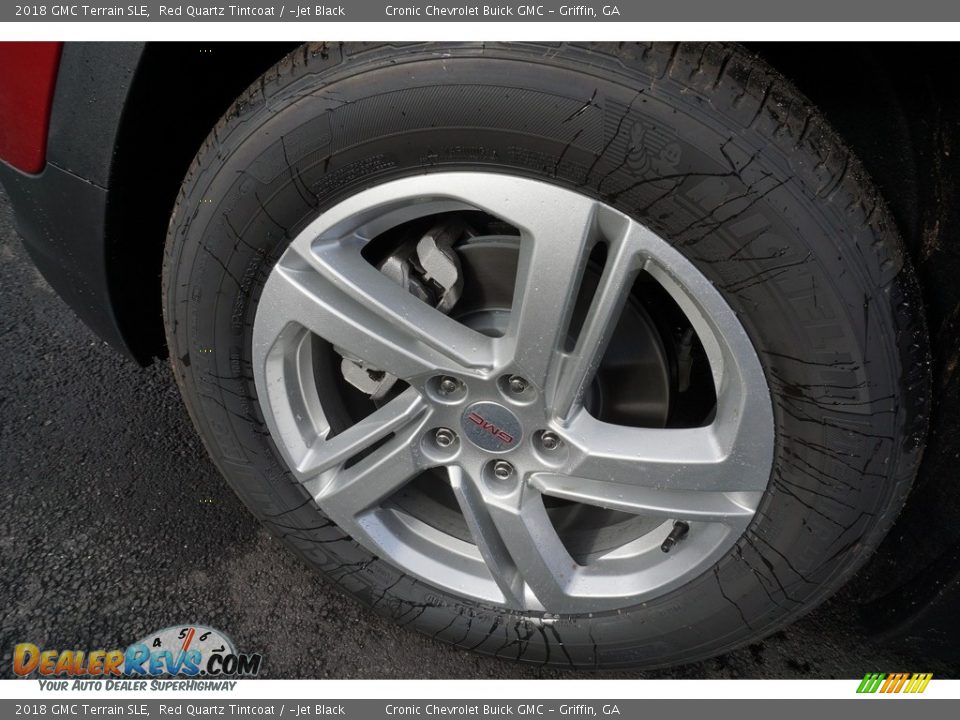 2018 GMC Terrain SLE Red Quartz Tintcoat / ­Jet Black Photo #11