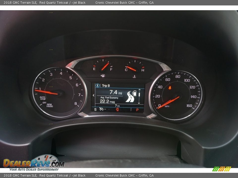 2018 GMC Terrain SLE Red Quartz Tintcoat / ­Jet Black Photo #13