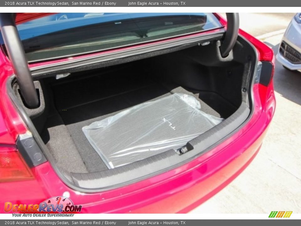 2018 Acura TLX Technology Sedan San Marino Red / Ebony Photo #22
