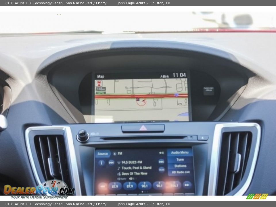 2018 Acura TLX Technology Sedan San Marino Red / Ebony Photo #30