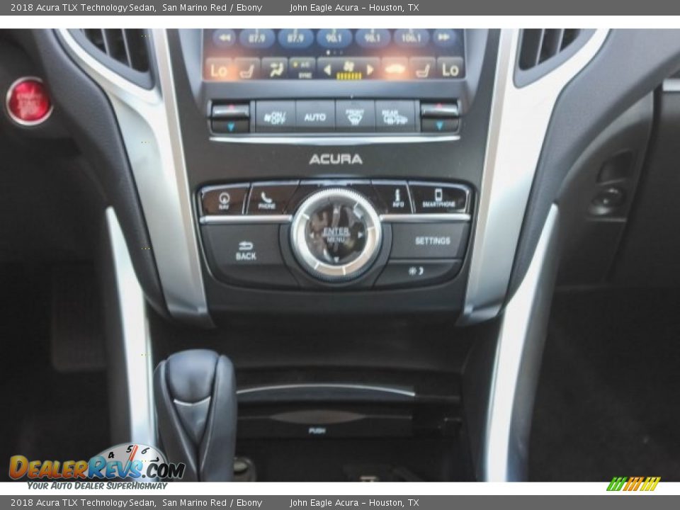 2018 Acura TLX Technology Sedan San Marino Red / Ebony Photo #32